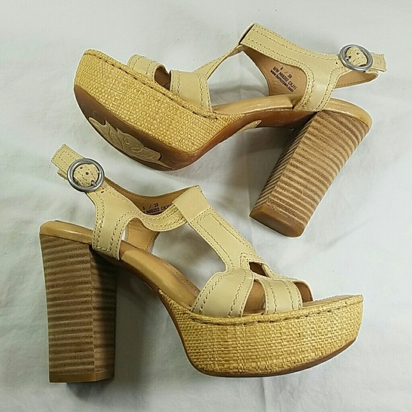 BORN CROWN Vacchetta Platform Size 8 - Picture 5 of 8